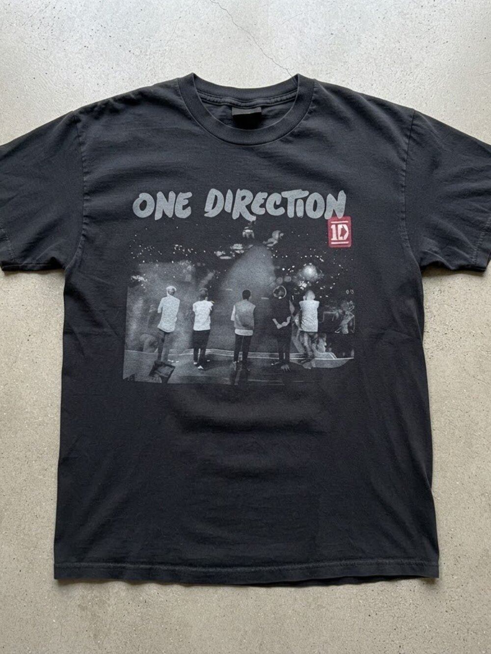 HOT One Direction Midnight Memories Unisex Charcoal Cotton T-Shirt Size S-5XL